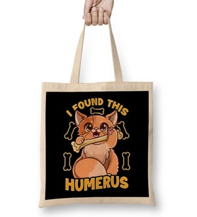 Cute Kitten I Found This Humerus Funny Cat Pun Bez Çanta Uzun Saplı