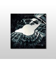 Bina Kanvas Tablo 25x25cm (Karışık)