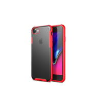 Apple iPhone SE 2022 Uyumlu Kılıf Zore Volks Kapak (Kırmızı)