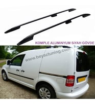 Volkswagen Caddy 2 Üst Port Bagaj Tavan Çıtası Maxi Siyah 2011+