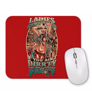 Music Pinup Dirty Mouse Pad