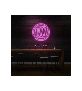 DISCO Yazılı Neon Tabela