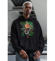 Roronoa Zoro Baskılı Unisex Oversize One Piece Anime Hoodie