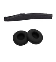 Beats Solo 2 Wireless Solo 3 Uyumlu Kafa Bandı ve Kulaklık Pedi Seti (Siyah)