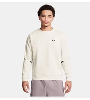 Under Armour Ua Unstoppable Fleece Erkek Sweatshirt (Beyaz)