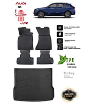 Audi Q5 2014 Araca Özel 3D paspas ve 3d Bagaj Havuzu