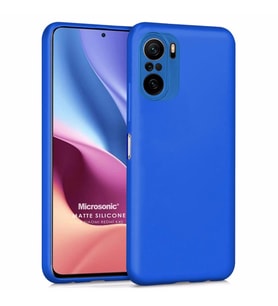 Microsonic Matte Silicone Xiaomi Mi 11i Kılıf Mavi