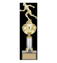 ODAK KUPA - Figürlü Kupalar - Atletizm Kadın Figürlü Kupalar FG-057 C - 41 cm