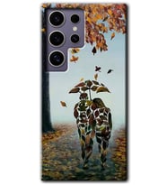 Galaxy S24 Ultra Kılıf HD Desen Baskılı Kılıf - Doğadan Aşk