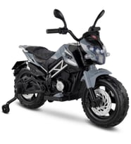 Mey İthalat® 447 Motocross Akülü Motorsiklet 12V Gri