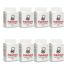 Pakmaya Instant Kuru Hamur Mayası 500 gr x 8 Adet