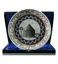 e38 EL İŞÇİLİĞİ ÇİNİ TABAK (KÜMBET) 25 cm - 6418