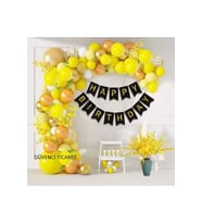 SARI RENK BALON ZİNCİRİ