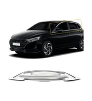 Hyundai i20 Krom Cam Çerçevesi 14 Parça TamTur 2020+ Uyumlu