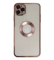 Newface Apple iPhone 11 Pro Kılıf Slot Silikon - Rose Gold
