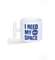 I Need My Nasa Space Uzay Temalı Baskılı T Kulplu Latte Fincan Kupa Bardak