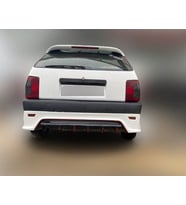 Fiat Tipo Uyumlu Arka Karlık Arka Tampon Eki (Tek Renk ) (Renksiz)
