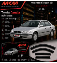 Toyota Corolla (1999-2003) 4'lü Mugen Cam Rüzgarlığı