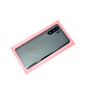 Tkgz Huawei Uyumlu P30 PRO Arka Kapak Batarya Pil Kapağı (Kamera Camı) SİYAH