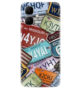 Infinix Smart 10 Kılıf Boutique Baskılı Resimli Plakalar Pcode -054