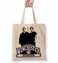 Supernatural Wınchester Bez Çanta Uzun Saplı