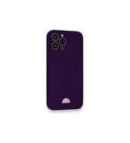 İphone 12 Pro Max Kılıf Kelvin Kartvizitli  - Derin Mor