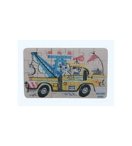 Tow Truck - Çekici / Small Puzzle 3-7 Yaş 24 Parça (Çok Renkli)