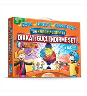 Dikkati Güçlendirme Seti Anasınıfı – 6 Yaş- Neuro-Via