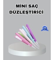 Mini Seramik Saç Düzleştirici – Kompakt Boy, 180°C Hızlı Isınma, Seyahat Tipi
