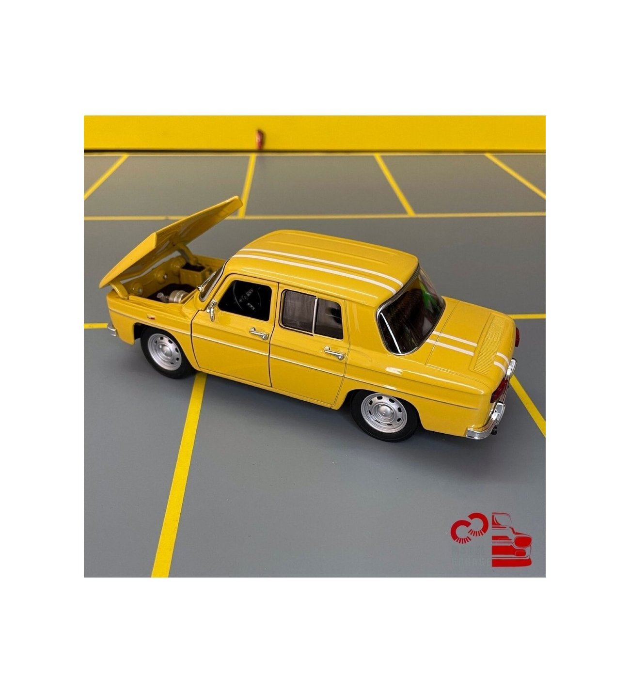 Renault R8 Gordini 1964 1/24 Ölçek *c&c Model Garage* Diecast
