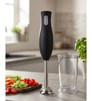 El Blenderı Paslanmaz Çelik Metal Ayaklı Ergonomik Tasarımlı Mutfak Blender