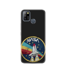 Infınıx Smart 5 Kılıf Desenli Silikon Kılıf Nasa 1326