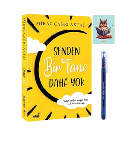 Senden Bir Tane Daha Yok 9786256372016 - Miraç Çağrı Aktaş - (KALEM VE BAYKUŞ NOT DEFTERLİ)