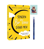 Senden Bir Tane Daha Yok 9786256372016 - Miraç Çağrı Aktaş - (KALEM VE BAYKUŞ NOT DEFTERLİ)