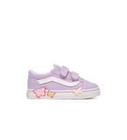 Vans Old Skool V Butterfly Bebek Günlük Ayakkabı VN000EFHFSF1 Mor