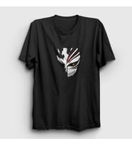 Presmono Unisex Siyah Mask Anime Bleach T-Shirt 128037tt