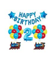 TREN KONSEPTLİ YAŞ BALON SET