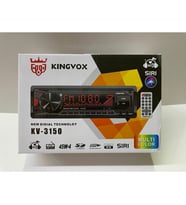 KİNGVOX KV-3150 BT USB SD AUX EQ RENK DEĞİŞTİREBİLEN OTO TEYP (Karışık)