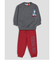 LCW Kids Beyaz Paw Patrol Baskılı Erkek Çocuk Sweatshirt Ve Eşofman Alt 2'li