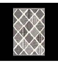 Hoom Rugs Step 2202 Gri İskandinav Halı