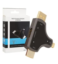 Powermaster Mini DP DP HDMI To HDMI 4K Hd Çevirici Dönüştürücü Aparat