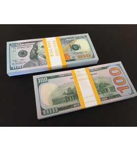 100 ADET 100 DOLAR GEÇERSİZ PARA EĞLENCE OYUN ŞAKA  DÜĞÜN PARASI FİLM PARASI DİZİ ÇEKİMLERİ İÇİN SAHTE PARA