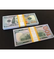100 ADET 100 DOLAR GEÇERSİZ PARA EĞLENCE OYUN ŞAKA  DÜĞÜN PARASI FİLM PARASI DİZİ ÇEKİMLERİ İÇİN SAHTE PARA