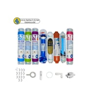 PWS Kapalı Kasa Su Arıtma Cihazları Sertifikalı 8li Orijinal Filmtec mebran tat+B12+mineral+detox