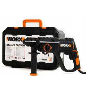 WORX WX337 750Watt 2.0J Profesyonel SDS-Plus Kırıcı/Delici