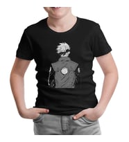 Naruto - Kakashi Back Siyah Çocuk Tshirt