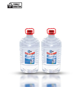 CEM CAR CARE Saf Su Ütü ve Akü Suyu 5 LT 2'Li Avantaj Paket