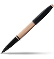 Cross Calais Rollerball (Hediye Kutusu Dahil) Pembe Altın/Siyah