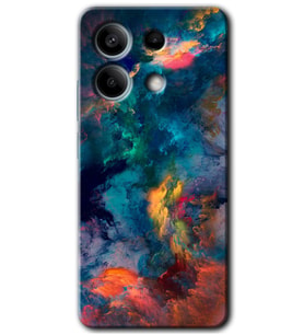 Redmi Note 13 5G Kılıf HD Desen Baskılı Kılıf - Color Storm