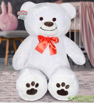 Bubblebear 120 cm Pababo Gold Serisi Ayıcık (Beyaz)